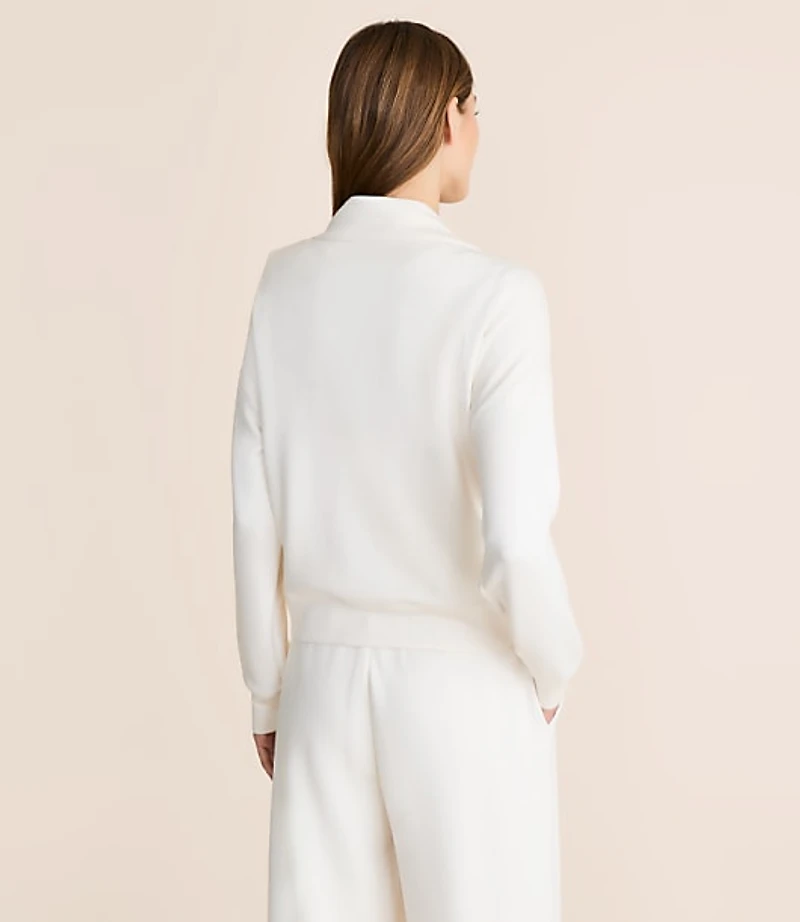 Lou & Grey Scubasoft V-Neck Pocket Cardigan