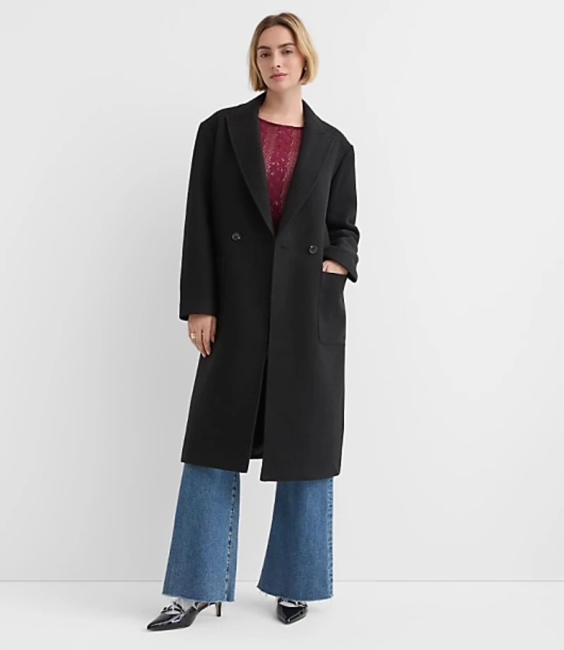 Petite Patch Pocket Coat