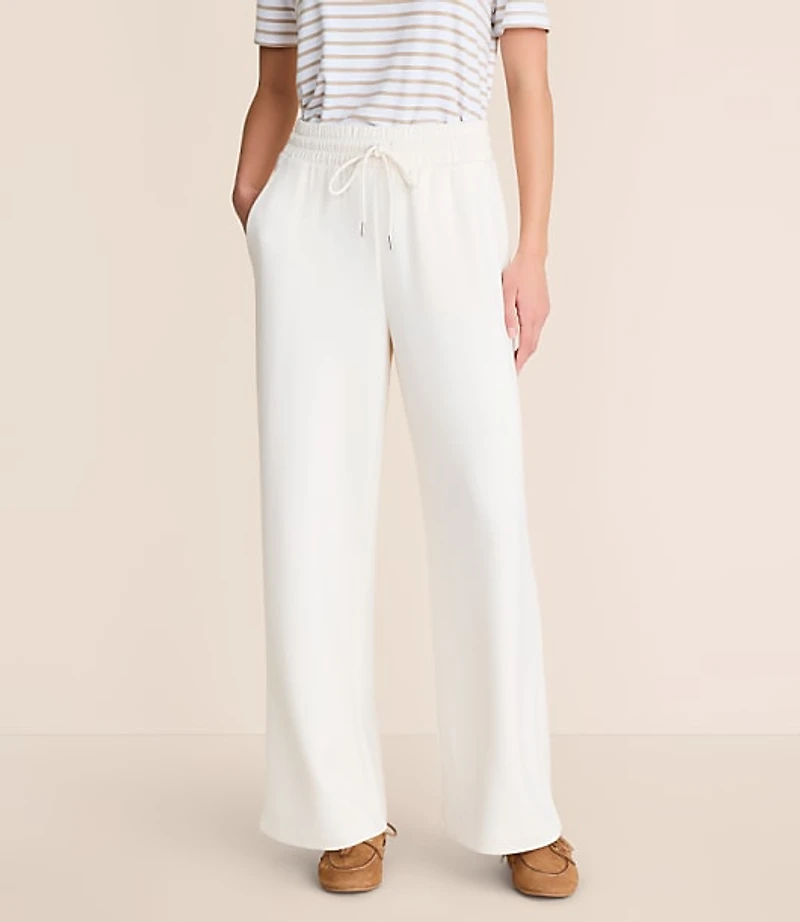 Lou & Grey Scubasoft Wide Leg Sweatpants