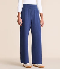 Petite Lou & Grey Heathered Brushedsoft Wide Leg Pants