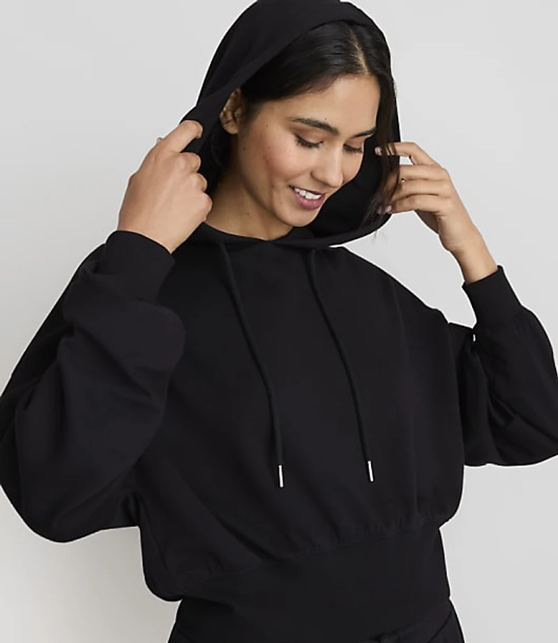 Lou & Grey Scubasoft Cropped Hoodie