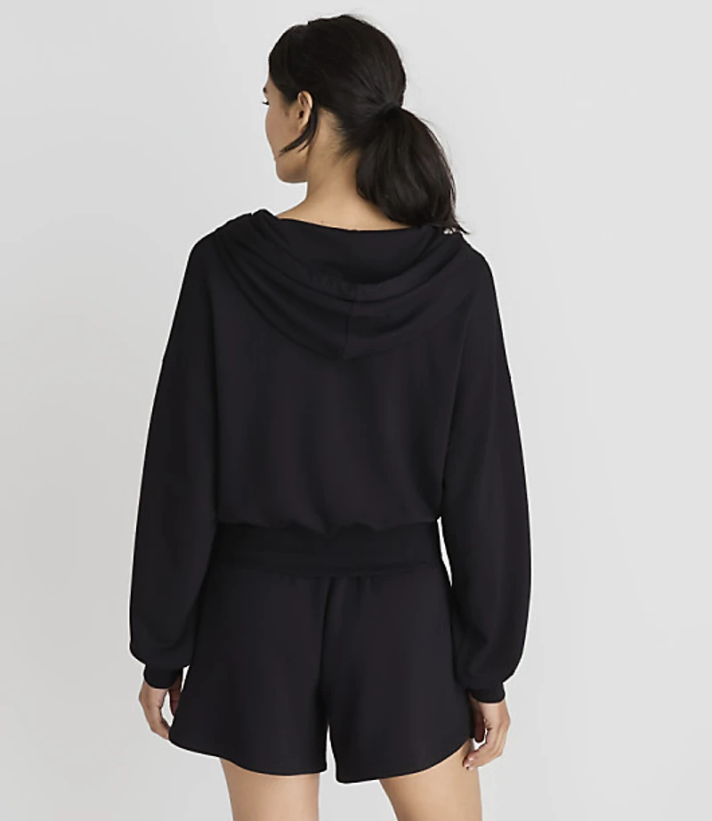 Lou & Grey Scubasoft Cropped Hoodie