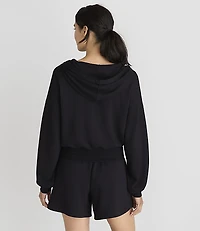 Lou & Grey Scubasoft Cropped Hoodie