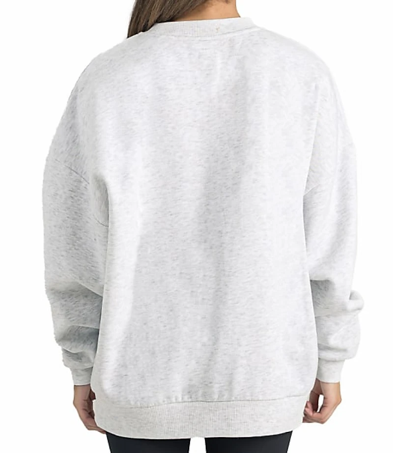 Gameday Couture Michigan Wolverines Heritage Fleece Crew Neck Pullover