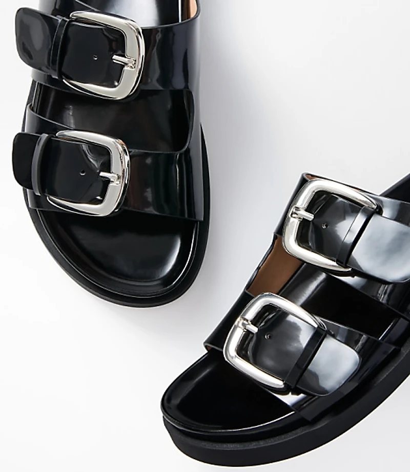 Lou & Grey Double Strap Molded Sandals