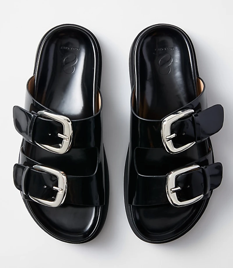 Lou & Grey Double Strap Molded Sandals
