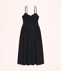 Lately Strappy Back Midi Pocket Dress