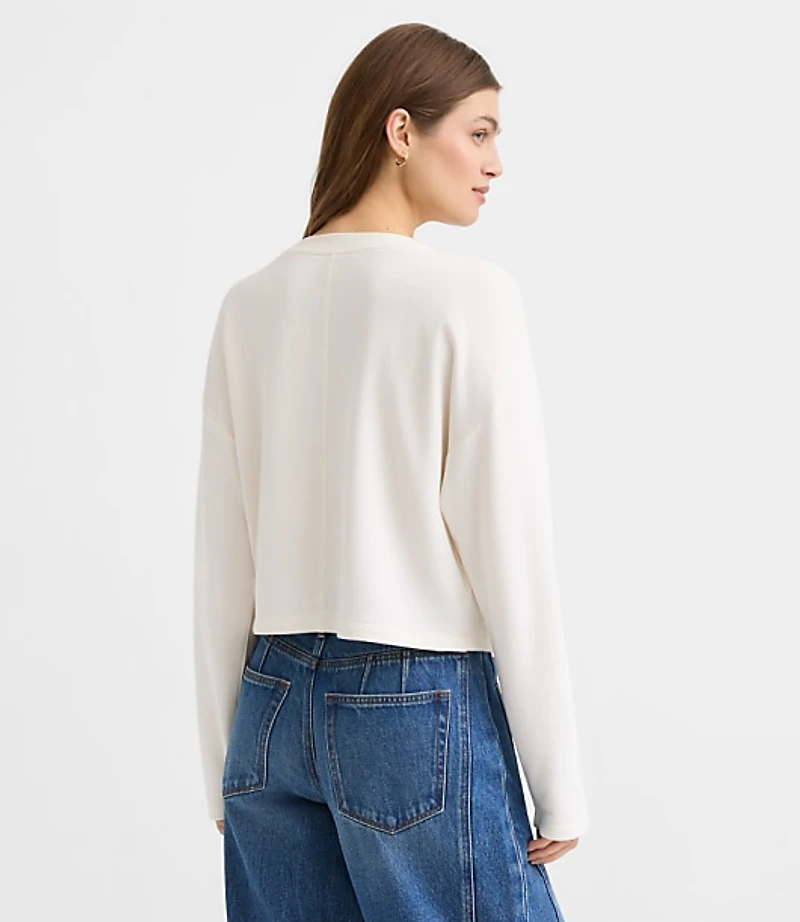 Floral Embroidered Sweatshirt