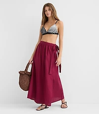 LOFT Beach Striped Triangle Bikini Top