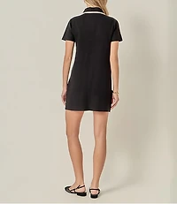 English Factory Scalloped Detailed Mini Dress