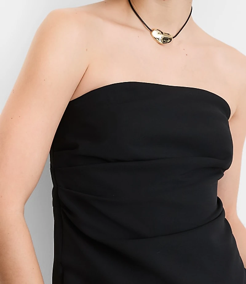 LOFT Versa Crepe Drape Bustier