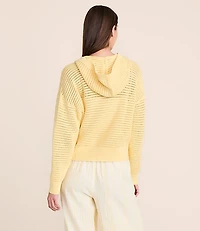Petite Lou & Grey Stitchy Hoodie Sweater