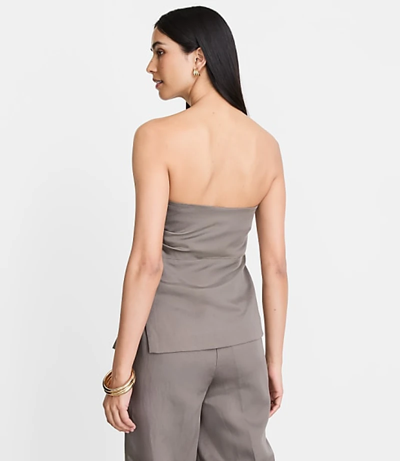 LOFT Versa Luxe Lyocell Linen Bustier
