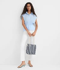 Smocked Waist Shirt