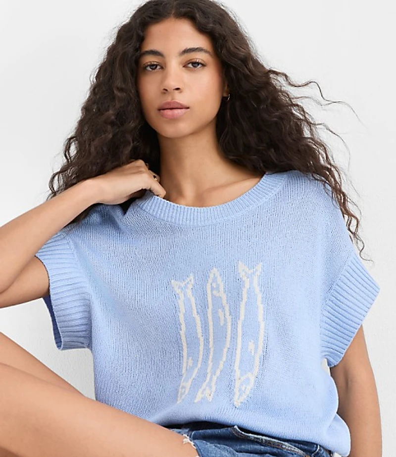 Fish Wedge Sweater