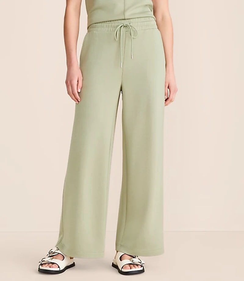 Petite Lou & Grey Scubasoft Wide Leg Sweatpants
