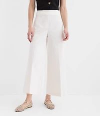 Darted Side Zip Culottes