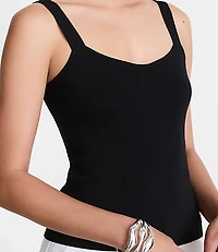Petite LOFT Versa Bustier Sweater Cami