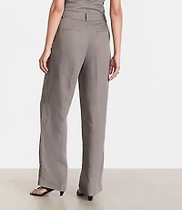 LOFT Versa Luxe Lyocell Linen Straight Pants