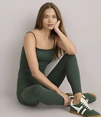 Lou & Grey Heathered Brushedsoft Cord Strap Tank Top
