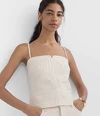 Geo Soutache Cami