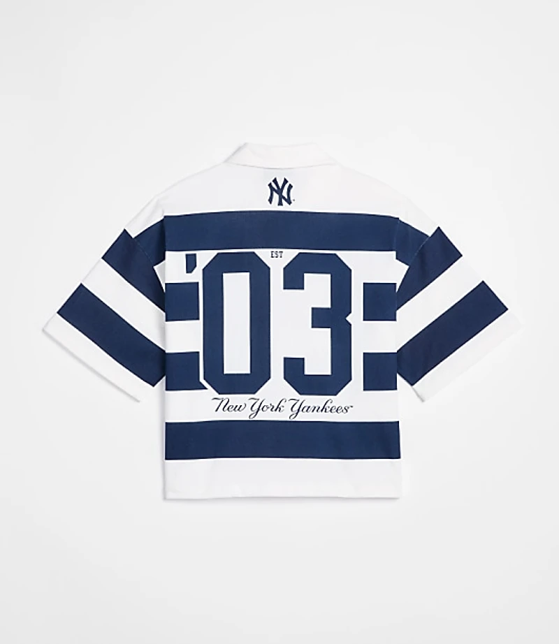 Wild Collective Yankees Polo Tee