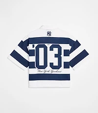 Wild Collective Yankees Polo Tee