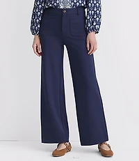 Palmer Wide Leg Pants Ponte