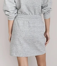 Lou & Grey Flecked Ottoman Mini Pocket Skirt