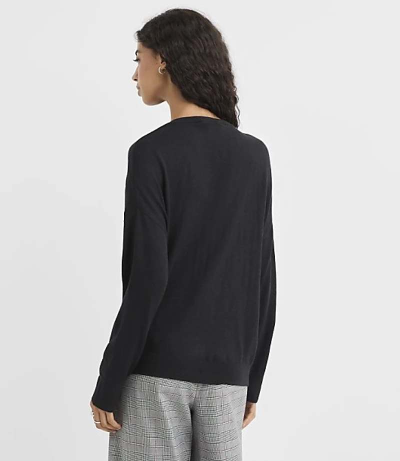 Luxe Knit V-Neck Sweater