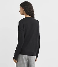 Luxe Knit V-Neck Sweater