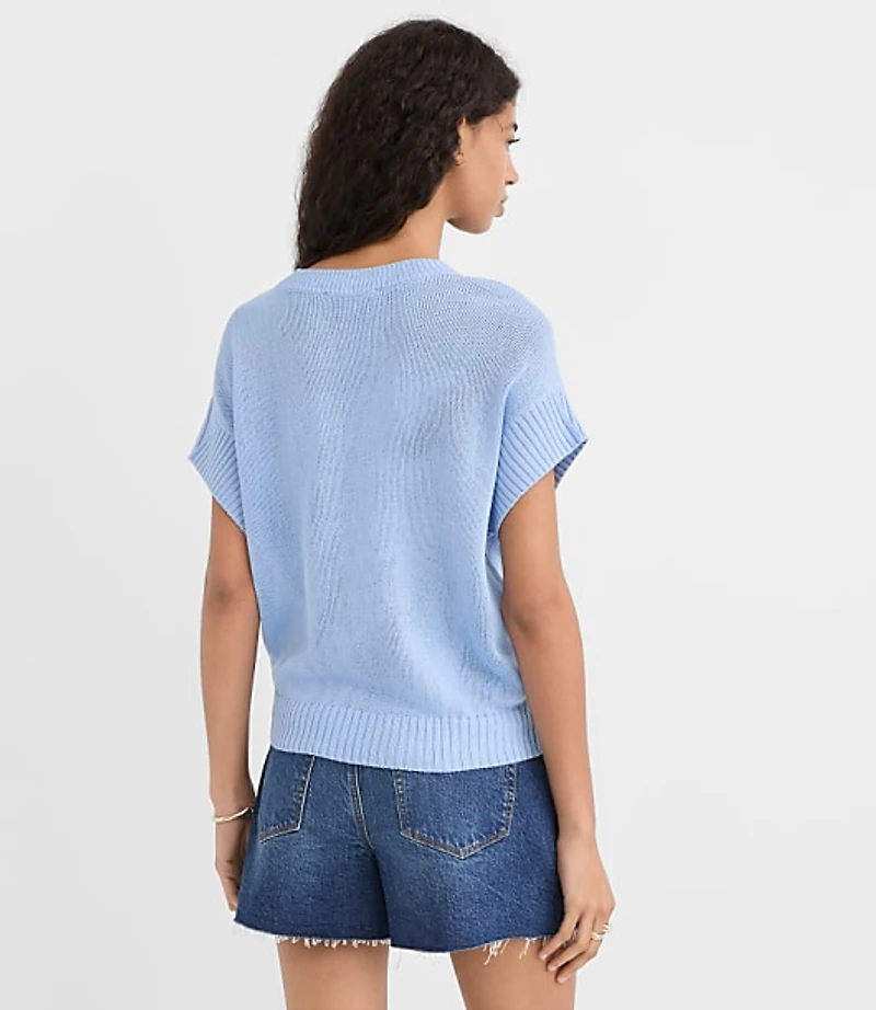 Petite Fish Wedge Sweater