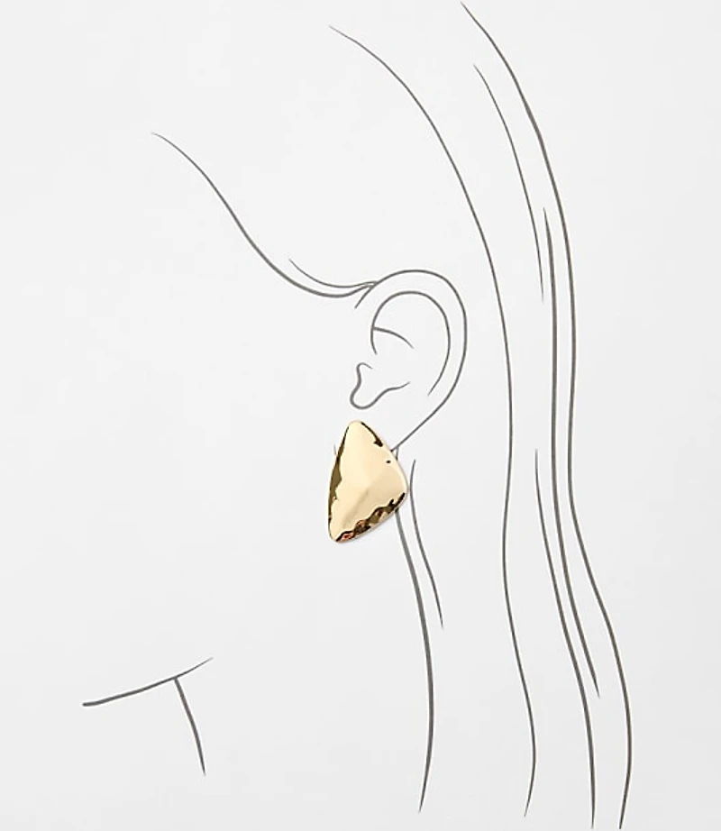 Triangle Statement Stud Earrings