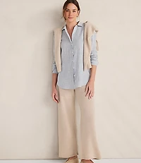 Haven Well Within The Daily Shirt Linen Stripe