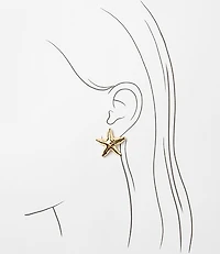 Starfish Stud Earrings