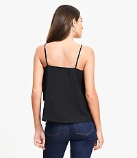 Ruffle Square Neck Cami