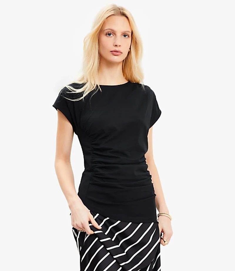 Shirred Tee