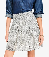 Garden Ruffle Mini Skirt