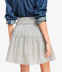 Garden Ruffle Mini Skirt