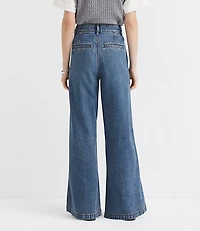 High Rise Trouser Jeans Authentic Vintage Mid Wash
