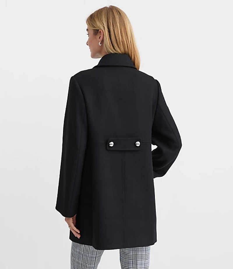 Modern Double Breasted Coat