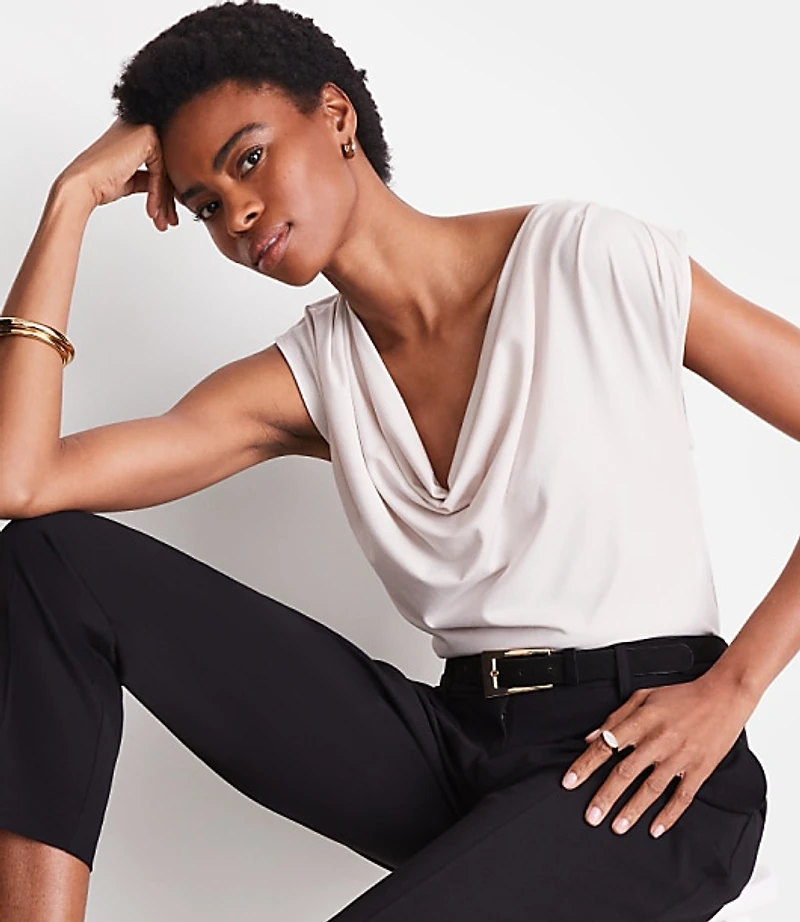 LOFT Versa Cowl Neck Top