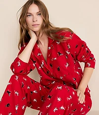 Holiday Kitten Pajama Set