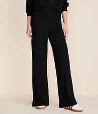 Lou & Grey Scubasoft Side Slit Straight Leg Pants