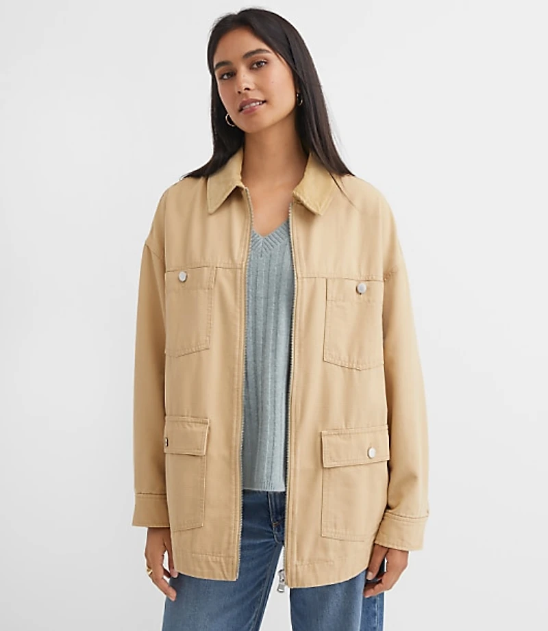 Petite Modern Barn Jacket