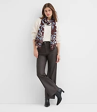 Fuzzy Cable Sweater