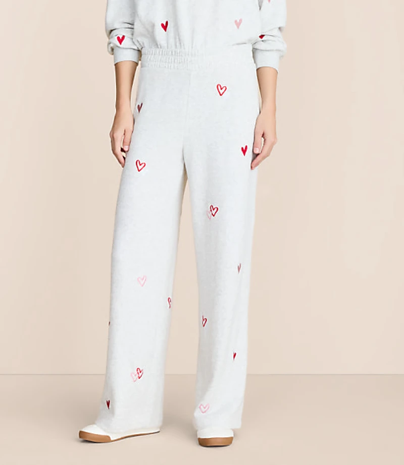 Lou & Grey Heart Cozy Cotton Wide Leg Pants