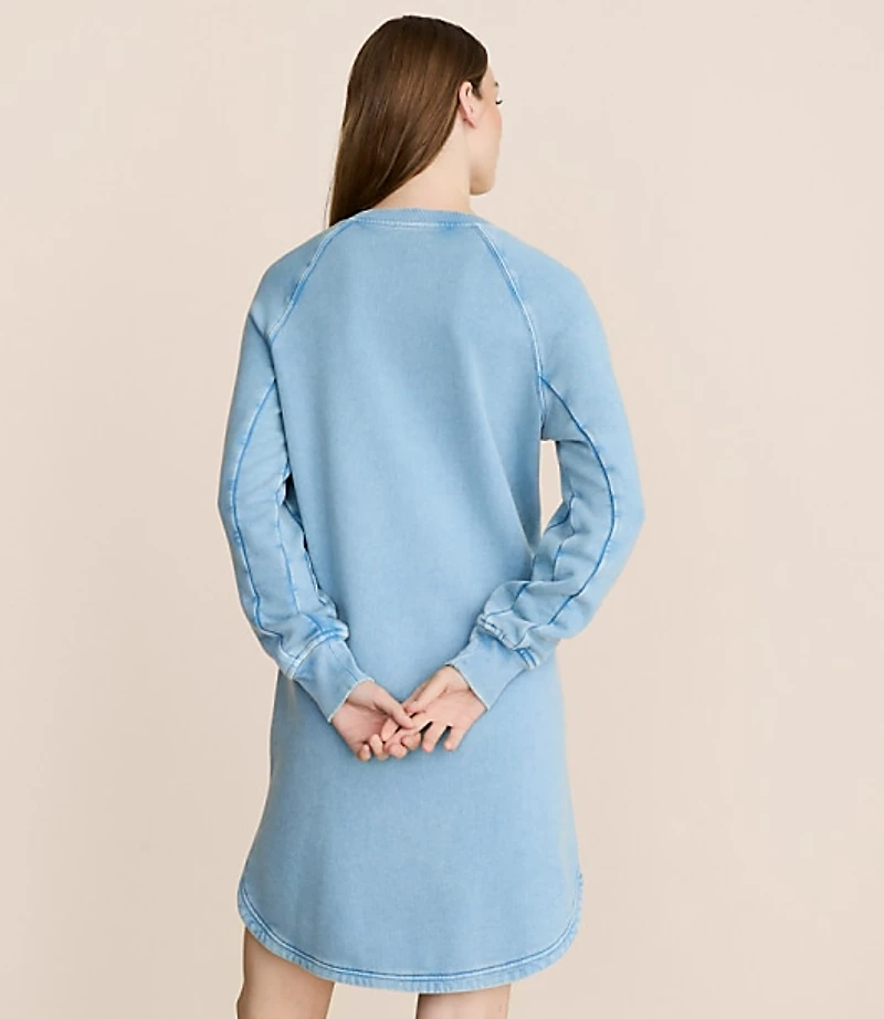 Lou & Grey Raglan Mini Pocket Dress