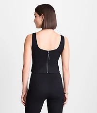 LOFT Versa Ponte Bustier Top