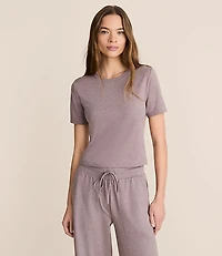 Lou & Grey Heathered Brushedsoft Tee